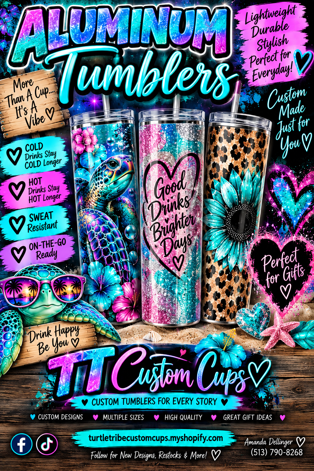 Aluminum Tumblers