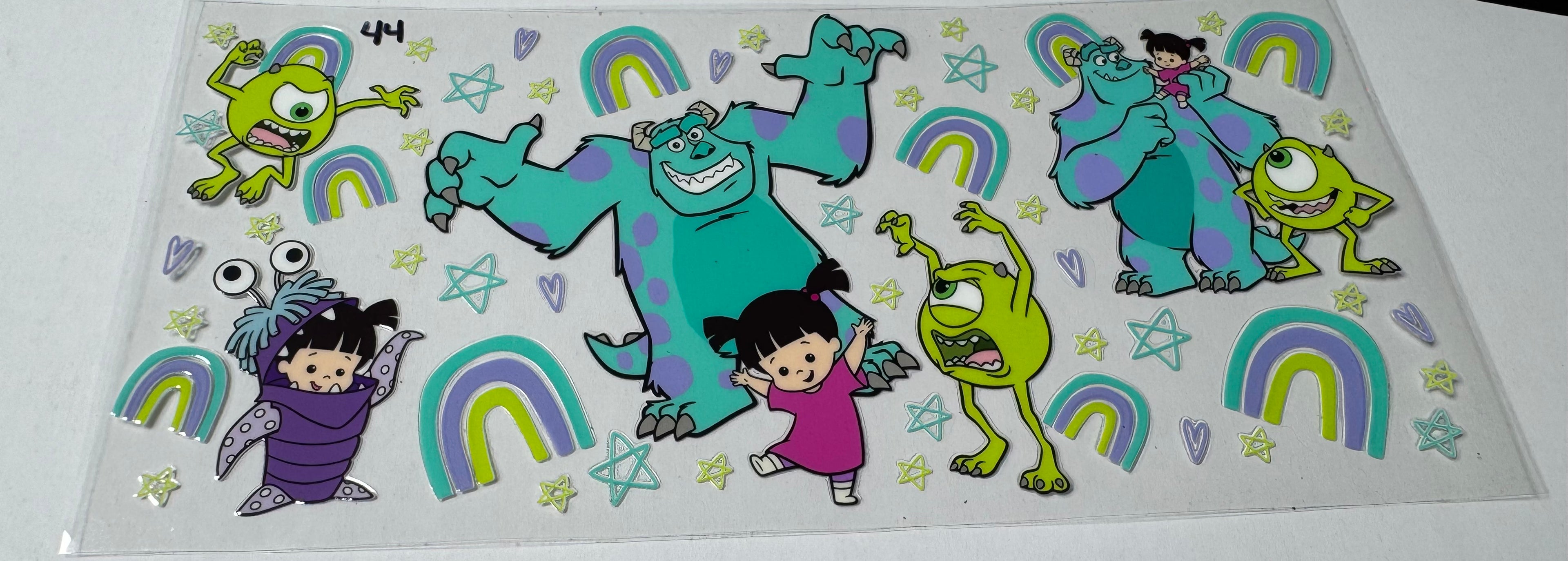 DTF Wraps MOVIE DISNEY