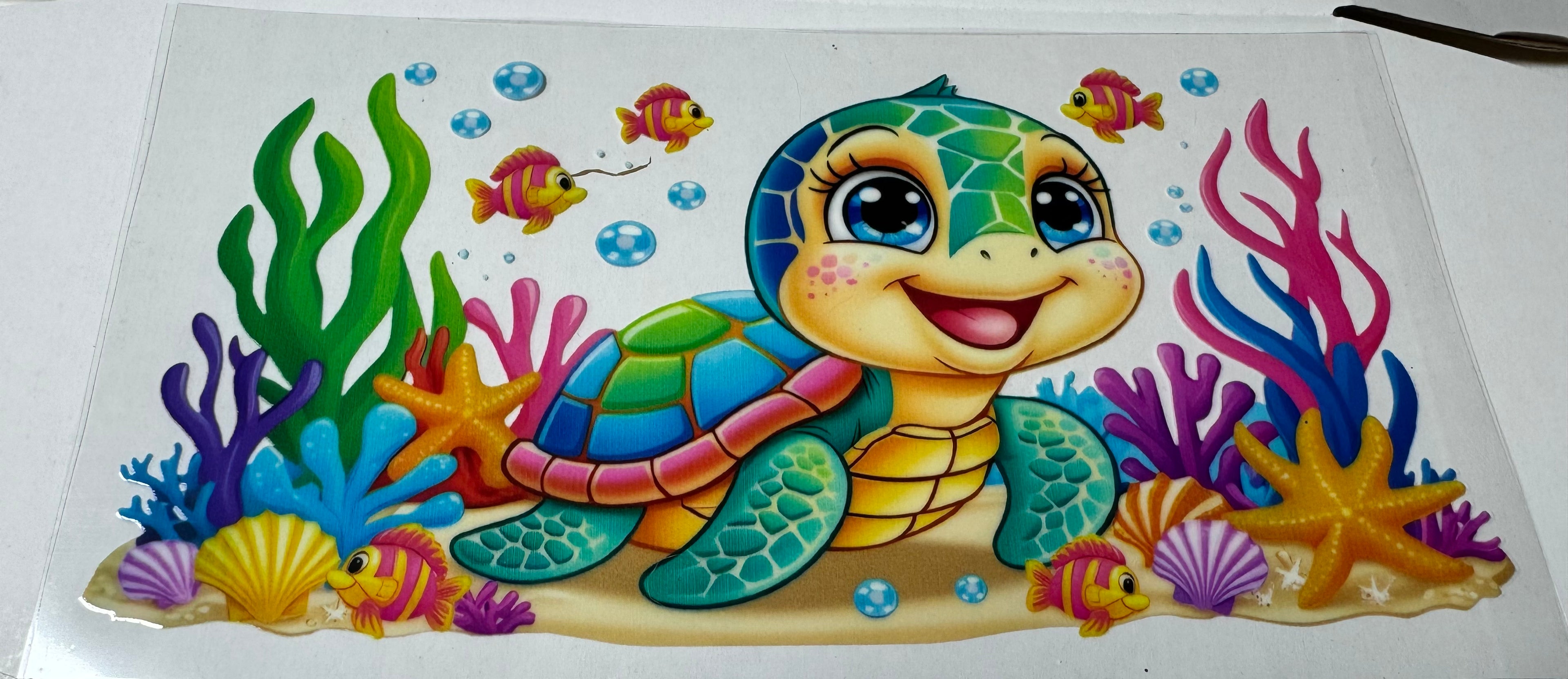 DTF Wraps - Turtles & Birds