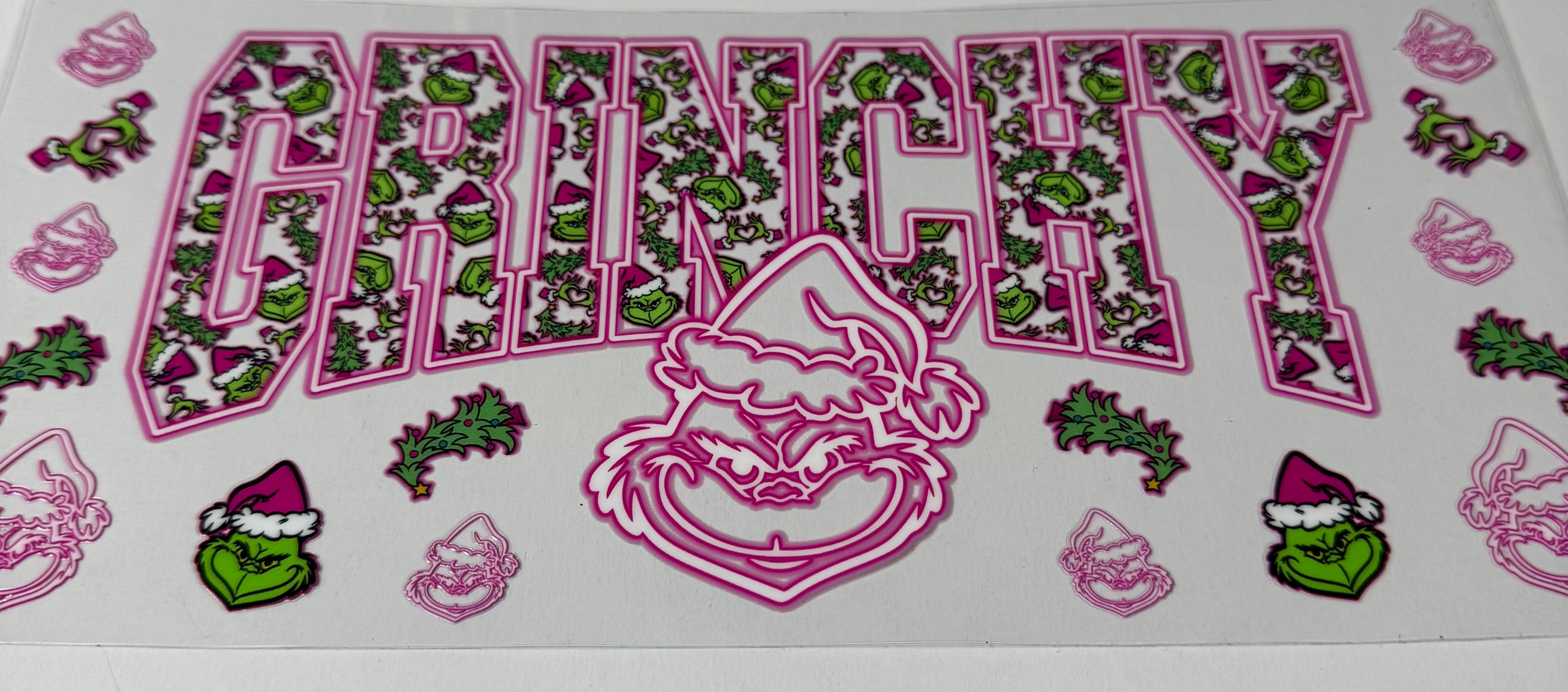 DTF Wraps - Grinch