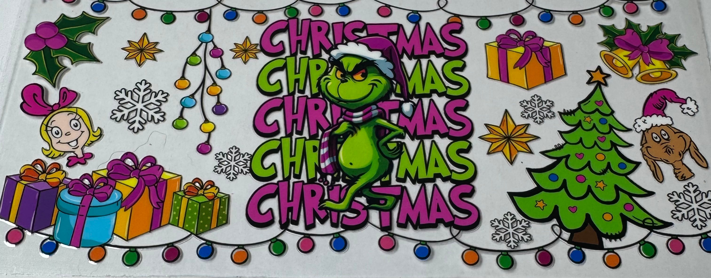 DTF Wraps - Grinch