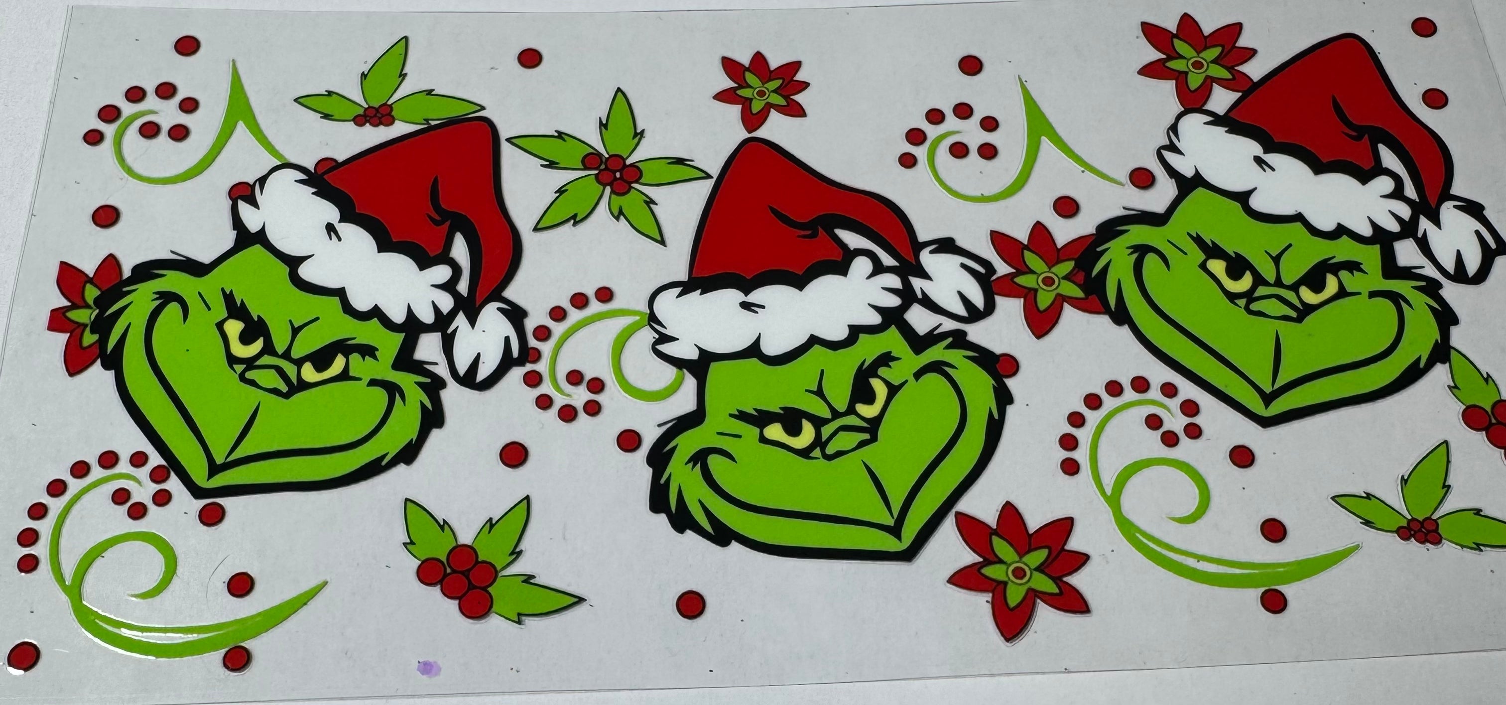 DTF Wraps - Grinch