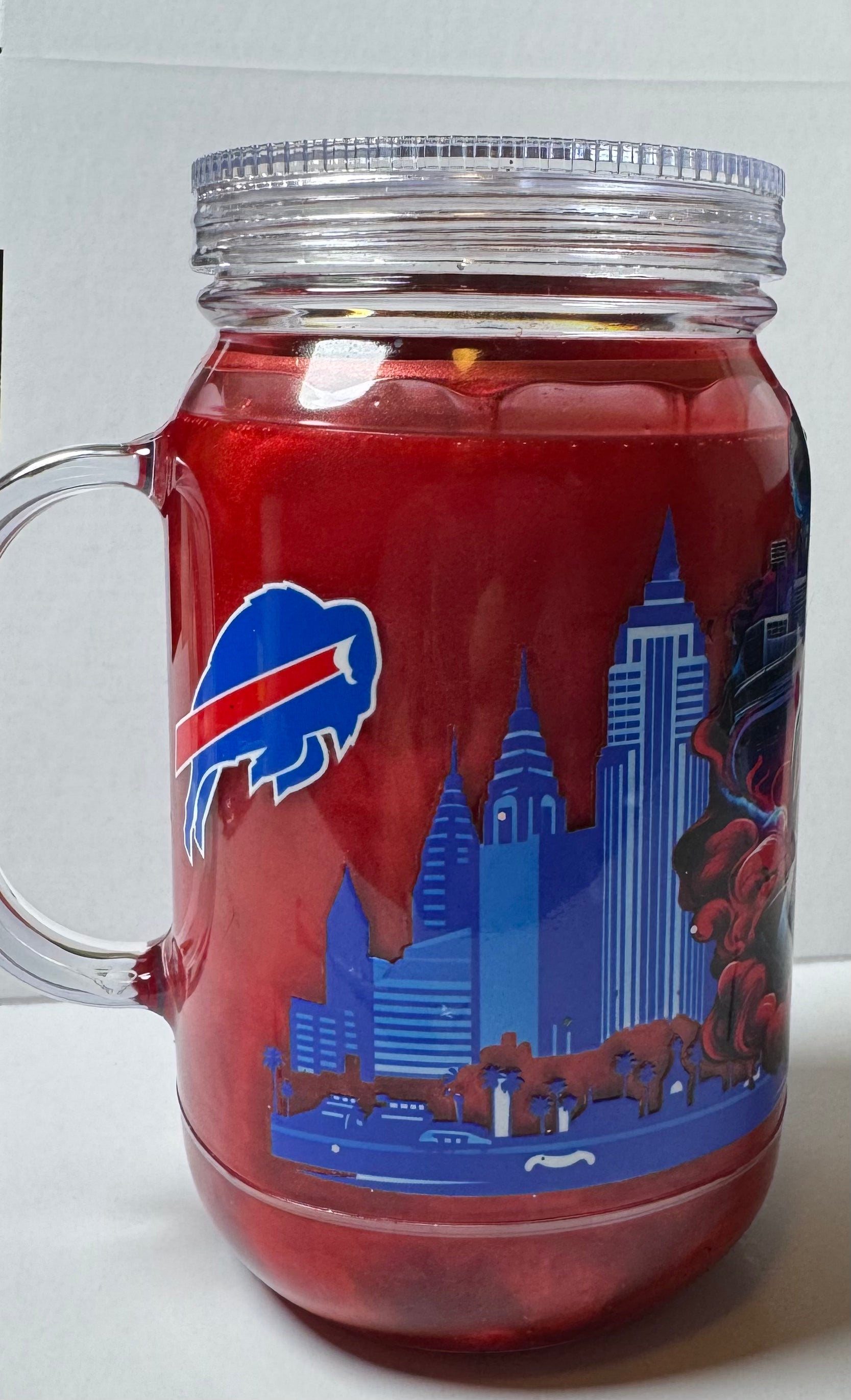 Pre-Made 24oz Mason Jar Cups